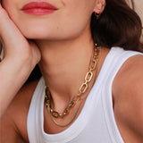 Gold Chunky Necklace