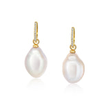 Large Baroque Pearl Drops