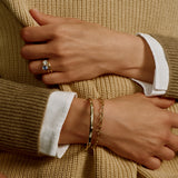 Dispersed Diamond Bangle