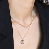 Shooting Star Birthstone Pendant