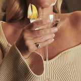 Green Tourmaline & Diamond Cocktail Ring