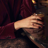 Pink Tourmaline Bombe Ring