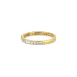 Morse Code Diamond Eternity Ring