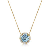 Semi-Precious & Diamond Necklace
