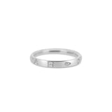 Flush set Multi-Cut Eternity Ring