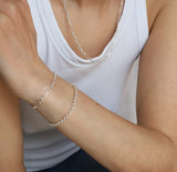 Silver Heavy Belcher Bracelet