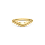 Chunky Classic Curved Wedding Ring