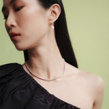 Claw Set Diamond Tennis Necklace