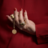 Morse Code Ring - Mama