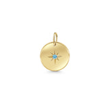 Shooting Star Birthstone Pendant
