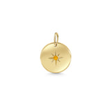Shooting Star Birthstone Pendant