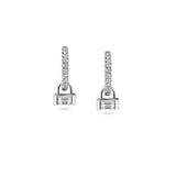 Baguette Diamond Drops