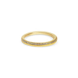 Half Set Diamond Eternity Ring