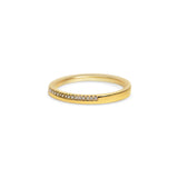 Half Set Diamond Eternity Ring