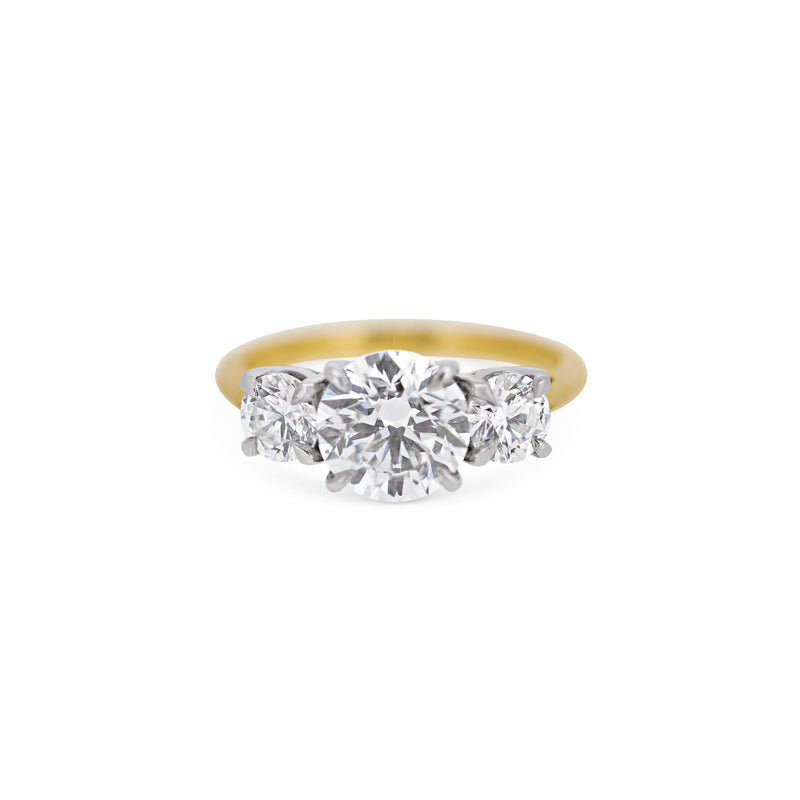 The ‘Classic’ Diamond Trilogy Ring