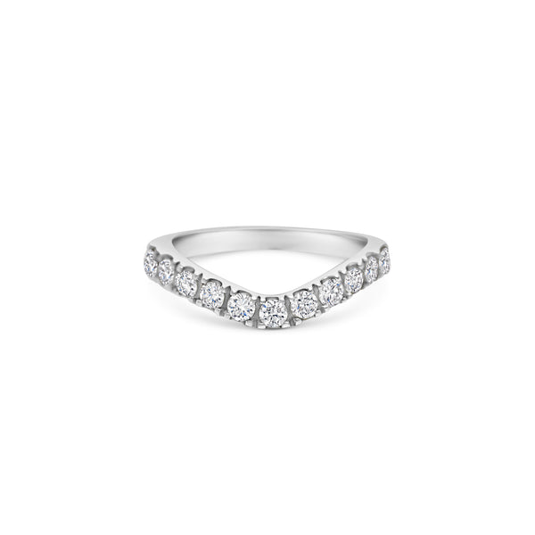 2,7mm Curved Eternity Ring