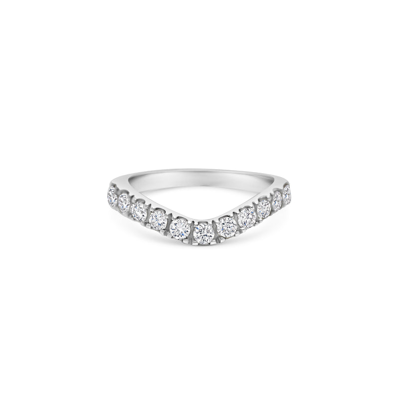 2,7mm Curved Eternity Ring