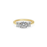 The ‘Classic’ Diamond Trilogy Ring