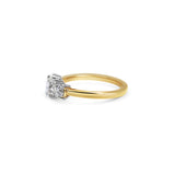 The ‘Classic’ Diamond Trilogy Ring