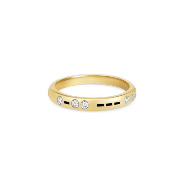 Morse Code Ring - Love
