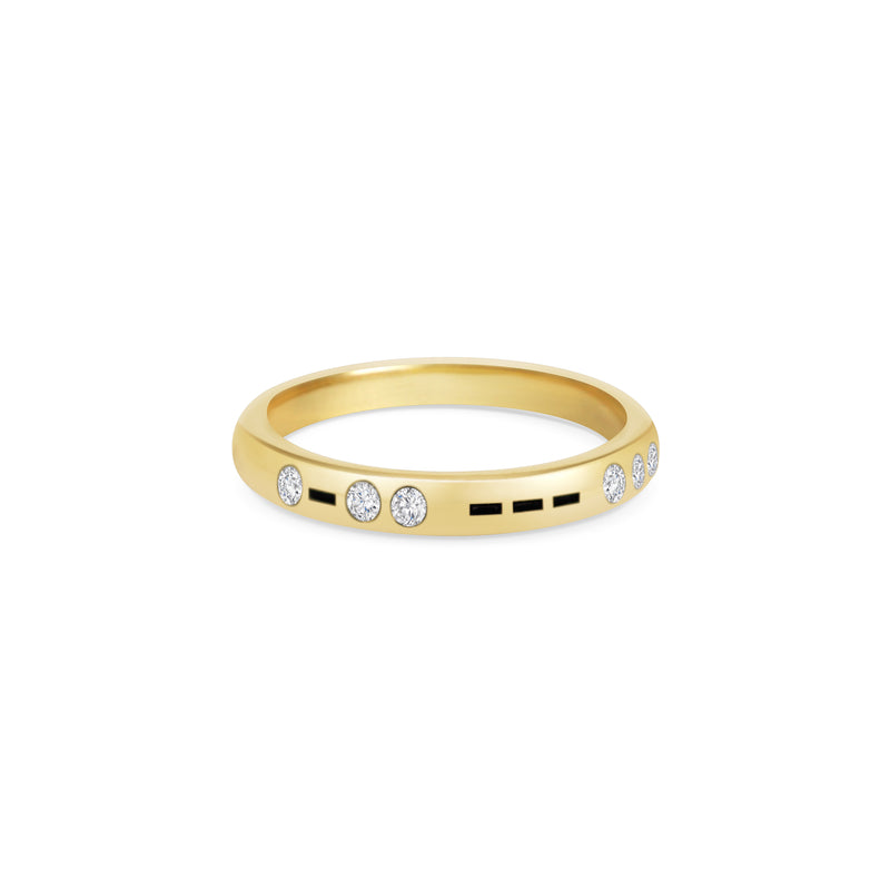 Morse Code Ring - Love