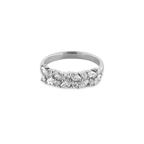 Platinum Wreath Ring