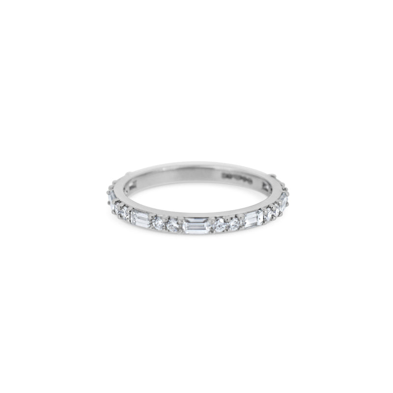 Multi-Cut Diamond Eternity Ring