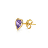Amethyst Studs