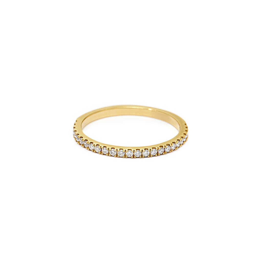 Castle Set Eternity Ring | Rings | Sophie Breitmeyer