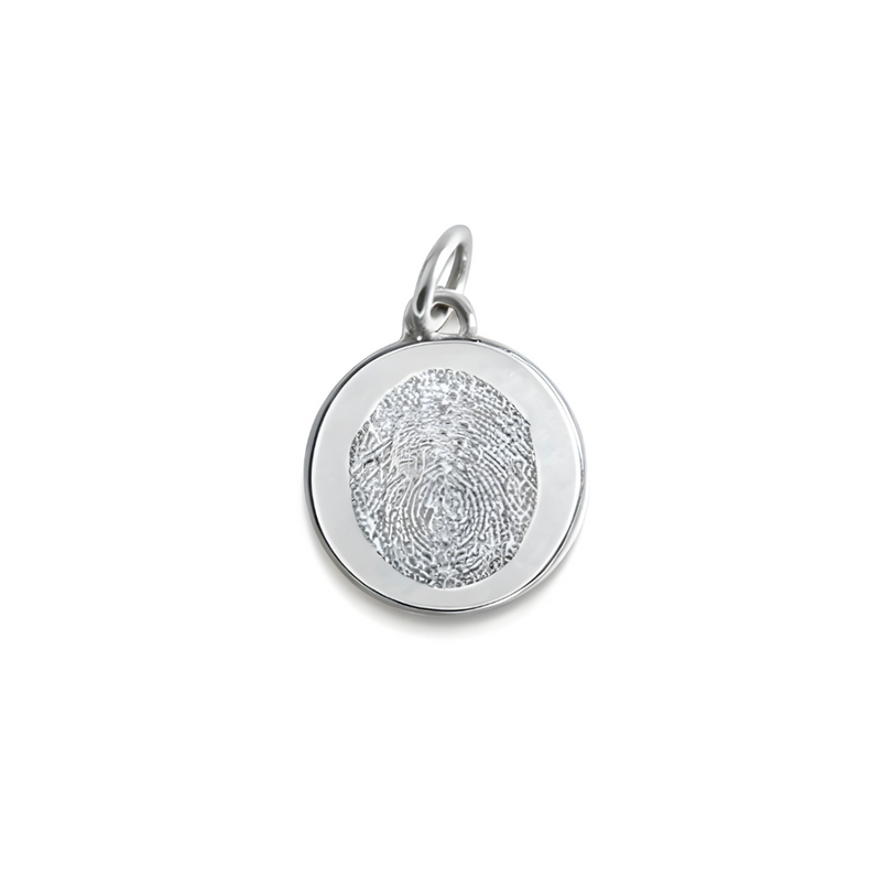 Silver Disc Pendant