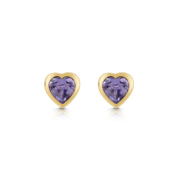 Amethyst Studs