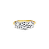 The Antique Diamond Trilogy Ring