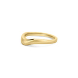 Chunky Classic Curved Wedding Ring
