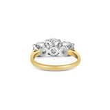 The Antique Diamond Trilogy Ring