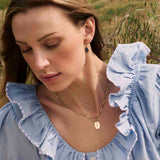 Blue Iolite Drops