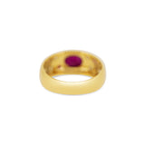Ruby & Diamond Bombé Ring