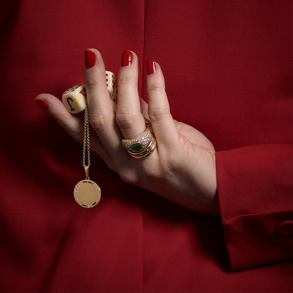 Morse Code Pendant - Love