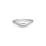Chunky Classic Curved Wedding Ring