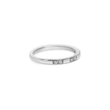 Dot and Dash Diamond Eternity Ring